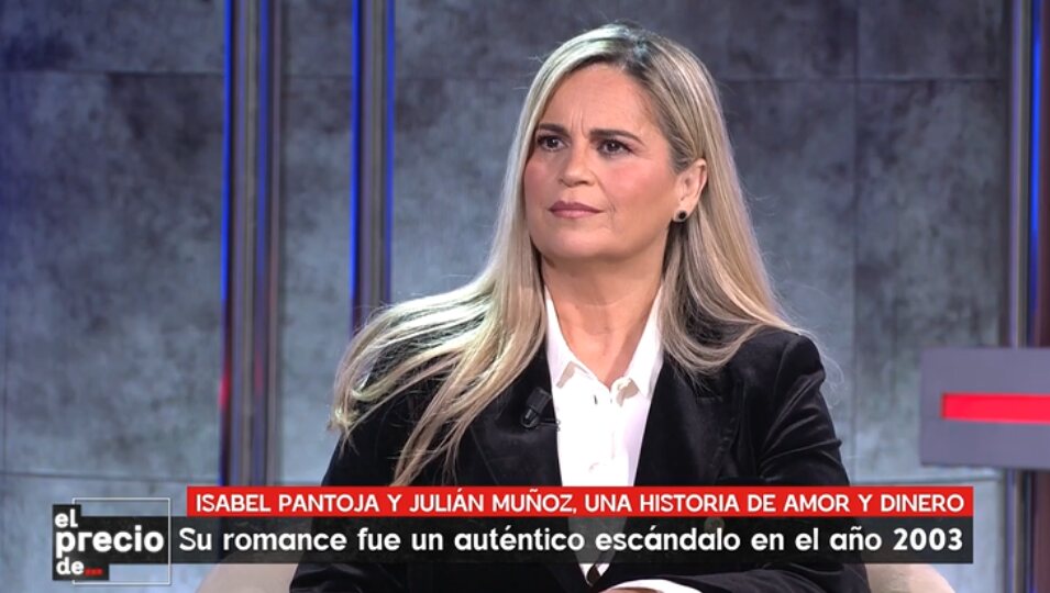 Pepi Valladares desvelando aspectos d ela vida económica de Isabel Pantoja | Foto: Telecinco.es