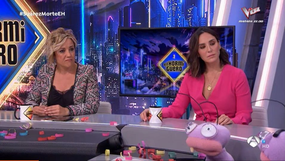 Cristina Pardo y Tamara Falcó en 'El Hormiguero' | Fotografía: Antena3