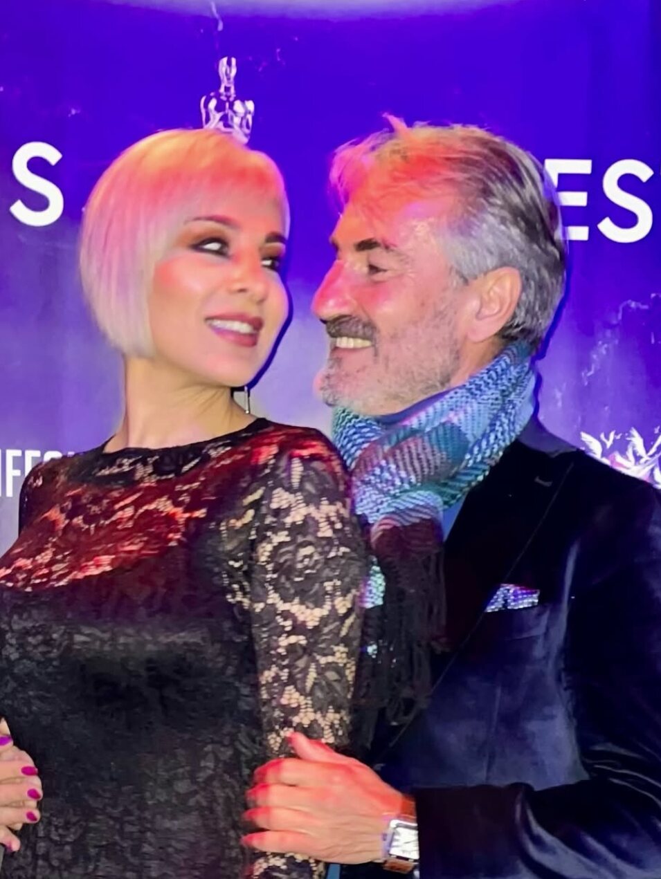 Ana María Aldón y su novio Eladio | Foto: Instagram