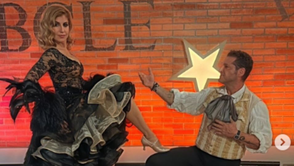 Manu en 'bailando con las estrellas' | Fotografía: RRSS