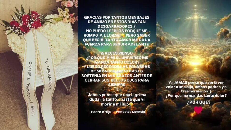 Sonia Monroy recuerda a su familia y escribe sobre la pérdida de su hija | Foto: Instagram