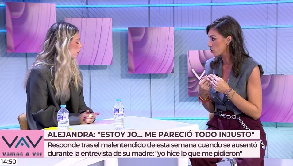 Alejandra y Patricia cara a cara | Foto: telecinco.es