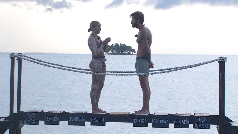 Gloria e Iván en el puente de la concordia | Fotografía: Telecinco