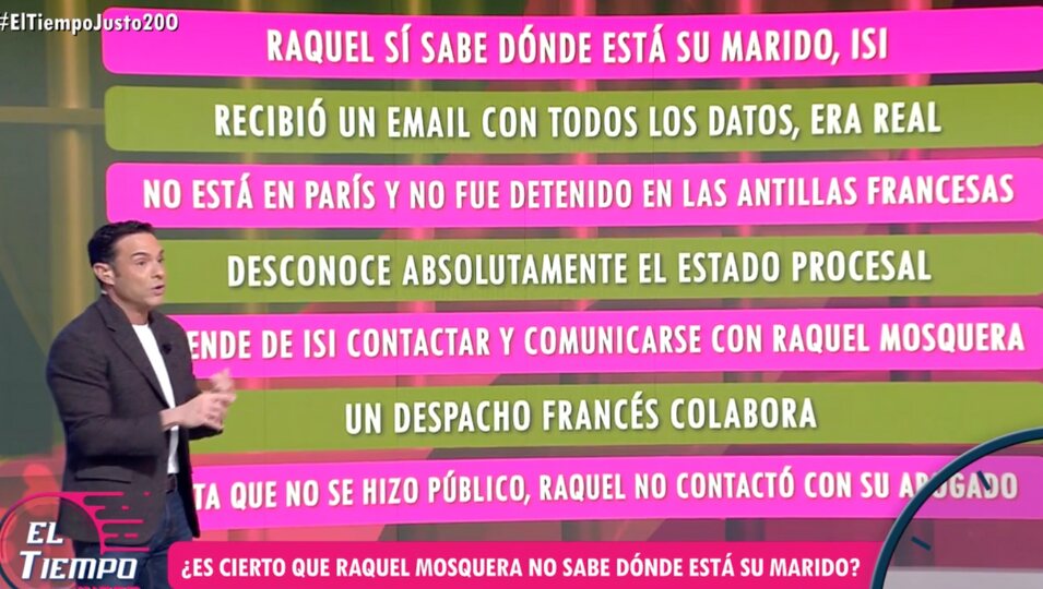 Antonio Rossi desvela dos sobre el marido de Raquel Mosquera | Foto: Telecinco.es