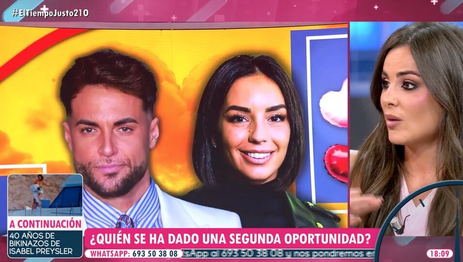 Alexia Ribas en 'El tiempo justo' | Fotografía: Telecinco