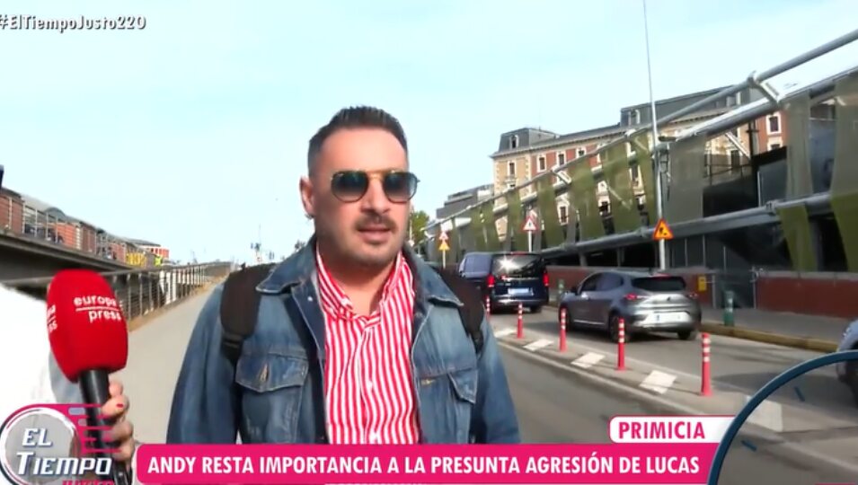 Andy habla públicamente sobre las especulaciones sobre él y Lucas | Foto: Telecinco.es