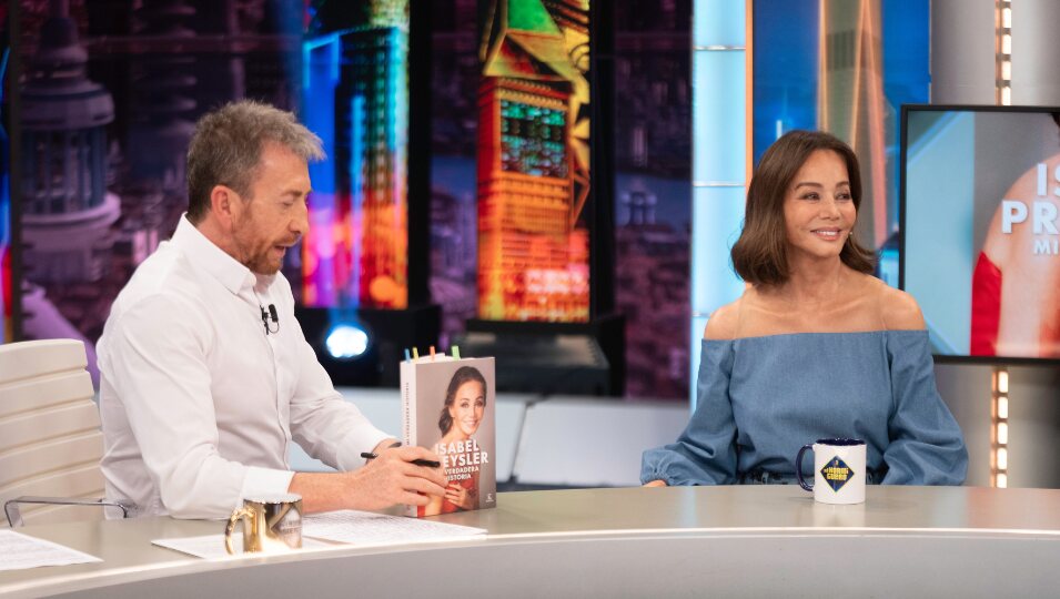 Isabel Preysler en 'El Hormiguero' para presentar sus memorias | Foto: 'El Hormiguero'