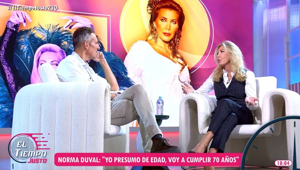Norma Duval y Joaquín Prat | Fotografía: Telecinco