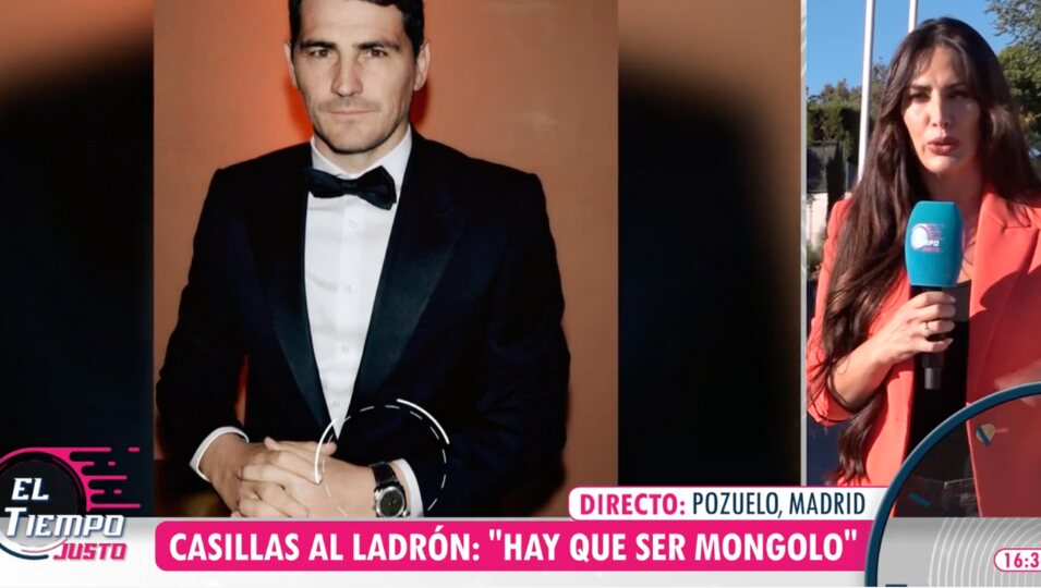 Iker Casillas habla sobre e robo d esos relojes | Foto: Telecinco.es