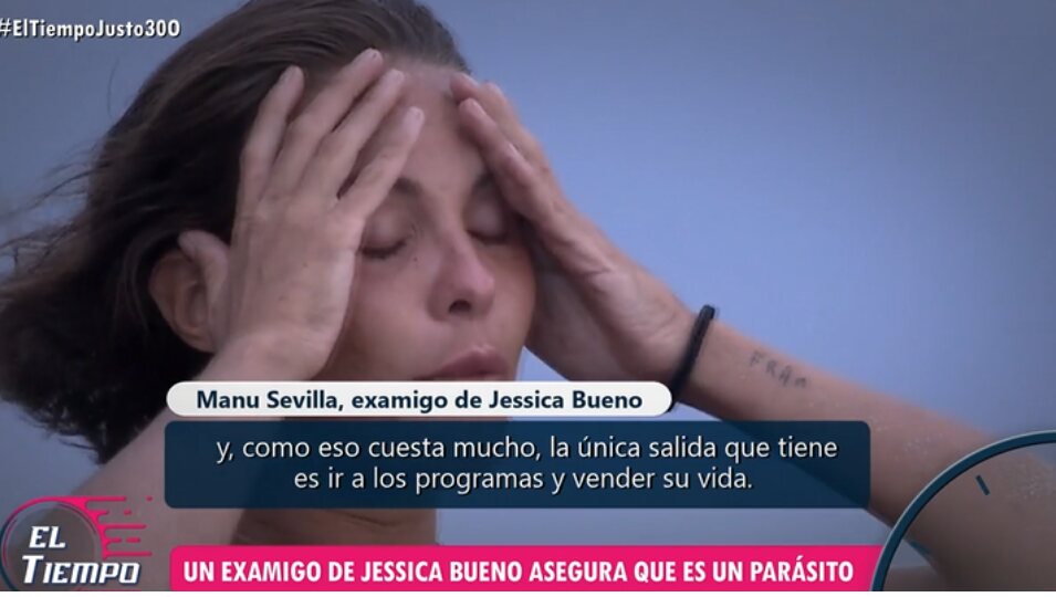 Jessica Bueno en el 'Puente de las emociones' de 'SV All Stars' | Foto: Telecinco.es