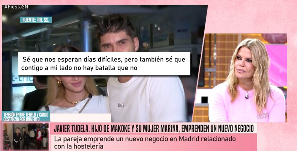 Makoke habla sobre el estado de su nuera | Foto: Telecinco.es