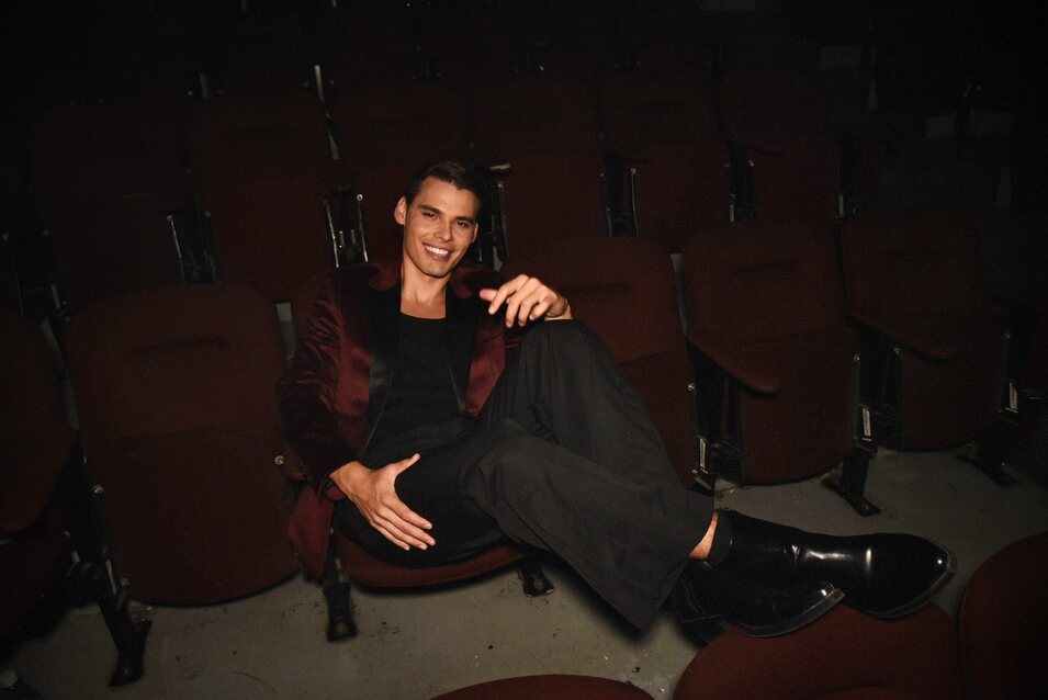 Pascal en la promoción de 'Dame Tu Mano' | Foto de : Pascal