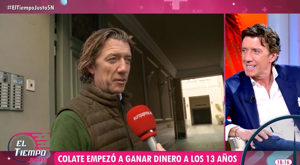 Colate en 'El tiempo justo' | Foto: Telecinco.es