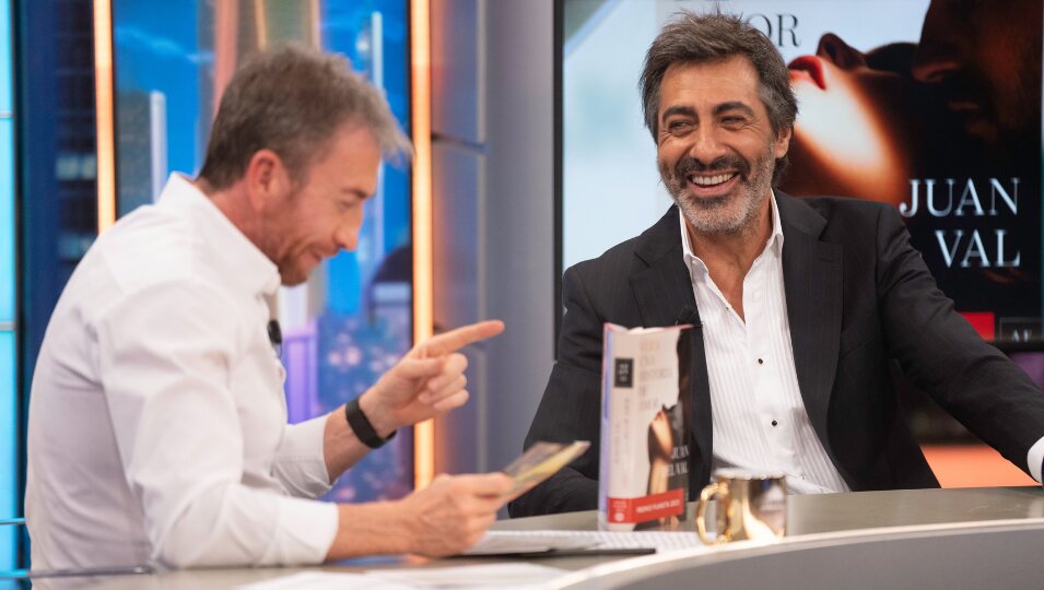 Juan del Val como invitado en 'El Hormiguero' como ganador de El Premio Planeta | Foto de : 'El Hormiguero'