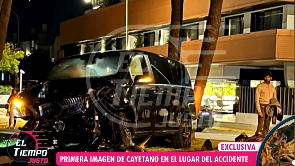 La foto de Cayetano en el momento del accidente | Foto: telecinco.es