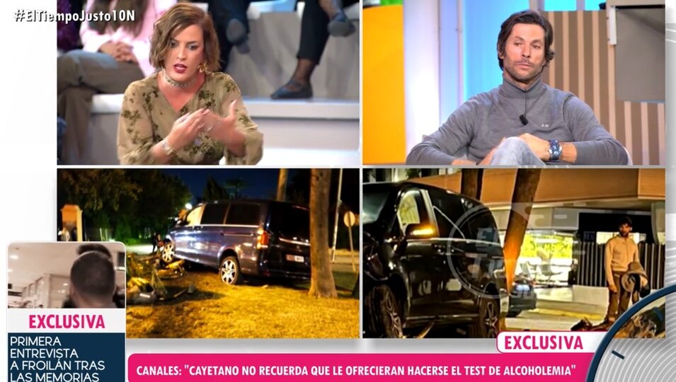 Canales habla de su prima tras el accidente | Foto: telecinco.es
