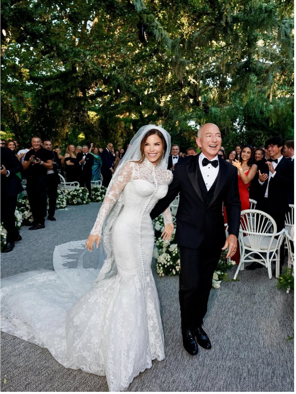 Día de la boda de Jeff Bezos y Lauren Sánchez | Foto: Instagram