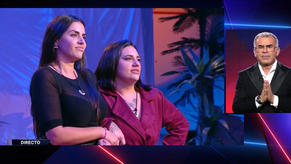 Jorge Javier hablando con Desirée | Fotografía: Telecinco