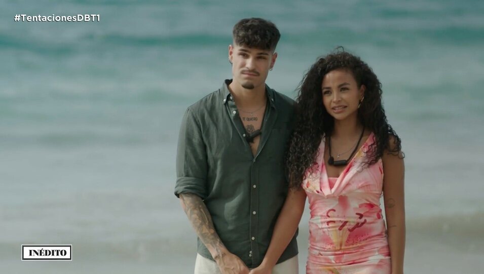 La nueva pareja de 'LIDLT9': Mayeli y Álvaro | Fotografía: Telecinco