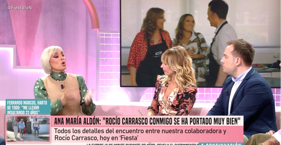 Ana María Aldón explica la relación que tiene con Rocío Carrasco | Foto: Telecinco.es