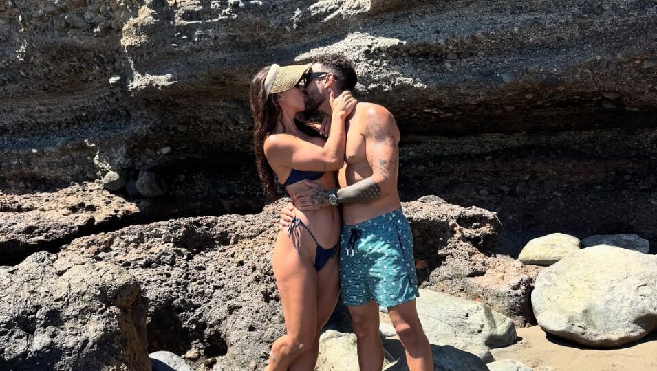 Omar y Guacimara este verano | Fotografía: RRSS