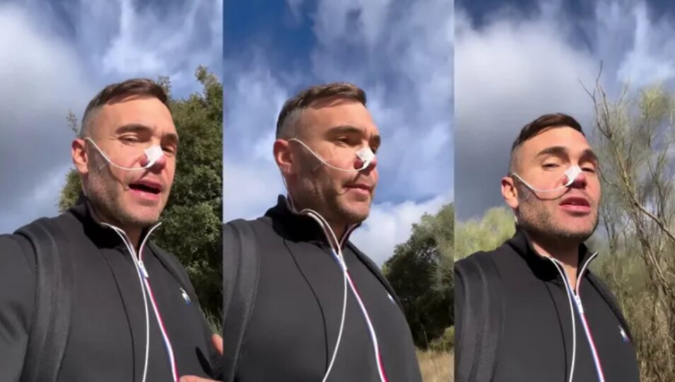 Cristian reaparece con una sonda | Fotografía: RRSS