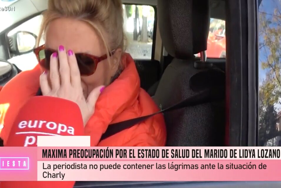 Lydia Lozano devastada por la situación de su marido | Foto: Telecinco.es