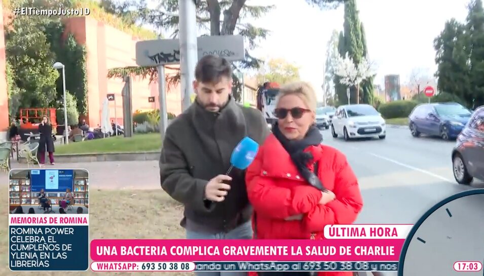 Lydia Lozano para el 'Tiempo Justo' | Foto: Telecinco.es