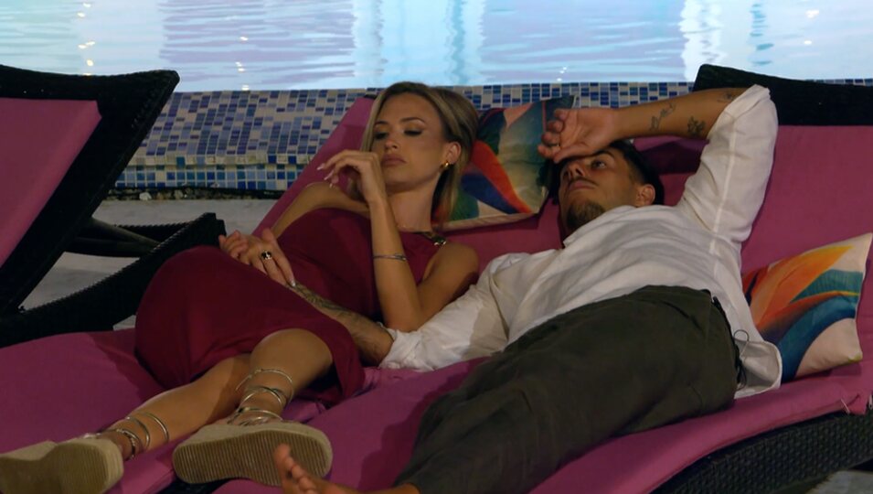 Almudena se sincera con Borja | Fotografía: Telecinco