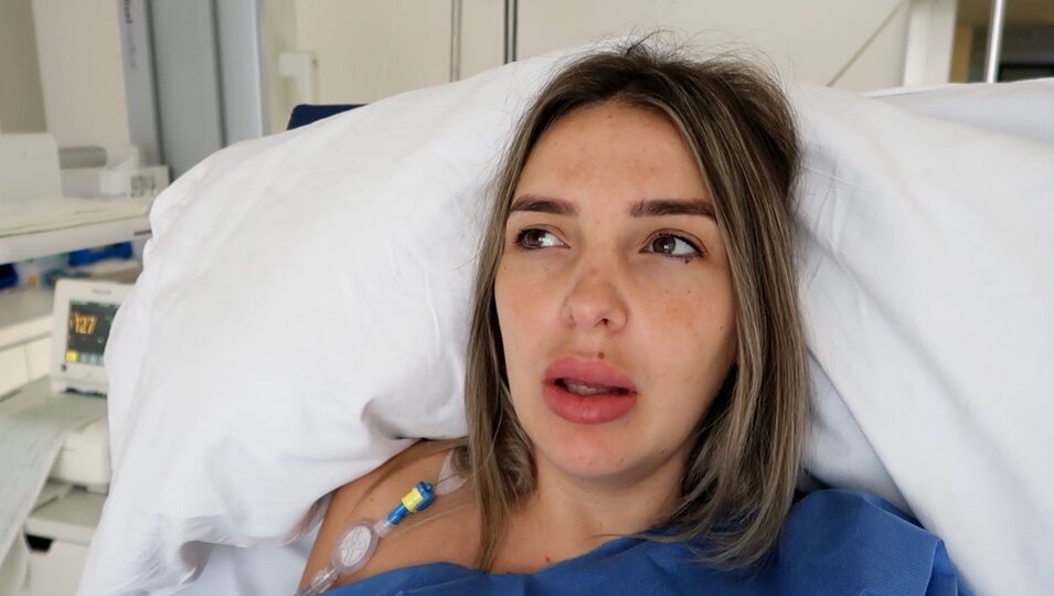 Patri antes de dar a luz | Foto: telecinco.es