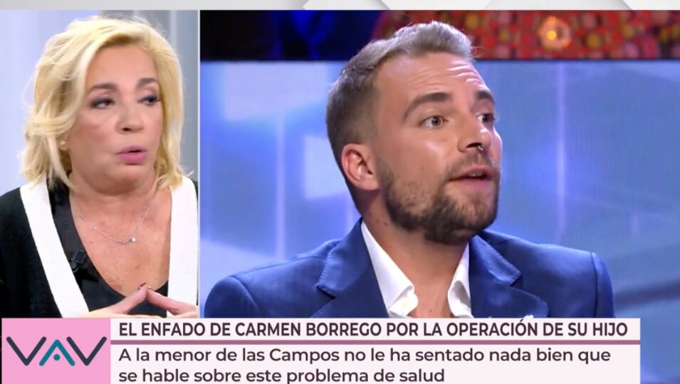 Carmen Borrego sobre la operación de su hijo | Foto: Telecinco.es
