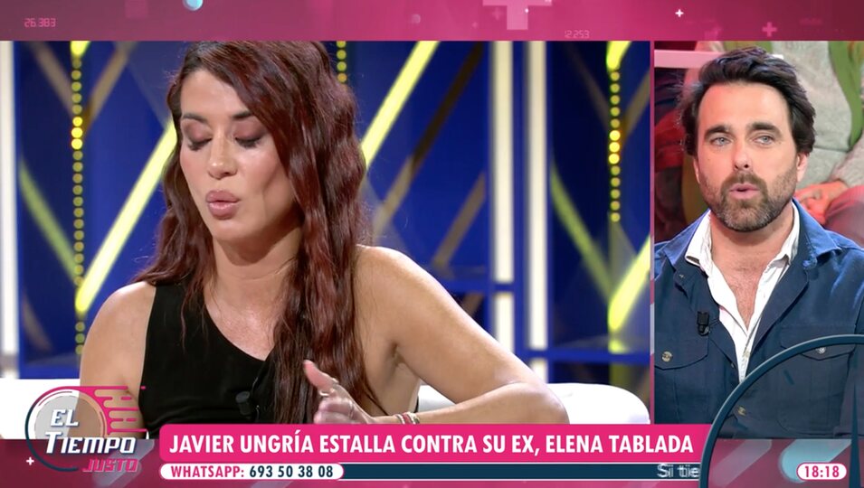 Javier Ungría reacciona a la entrevista de Elena Tablada | Fotografía: Telecinco