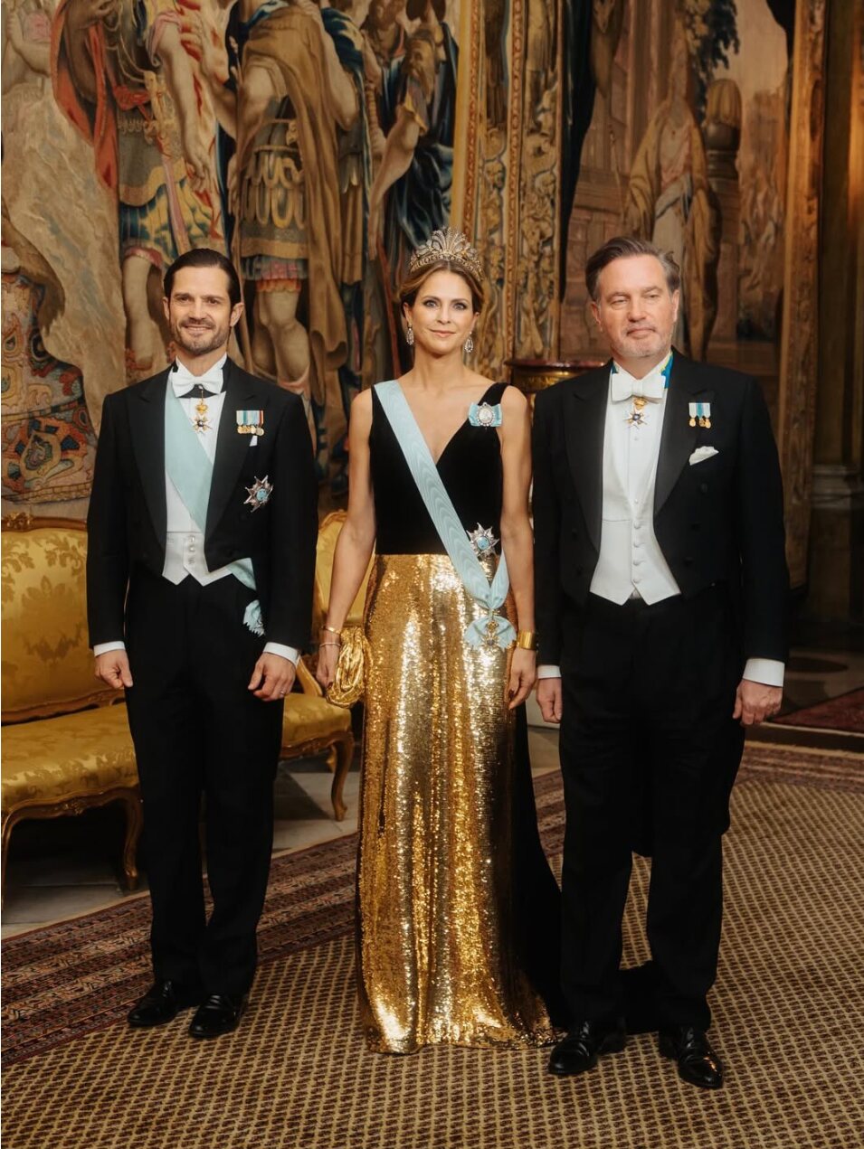 El príncipe Carlos Felipe con su hermana, la princesa Magdalena de Suecia | Foto: Instagram