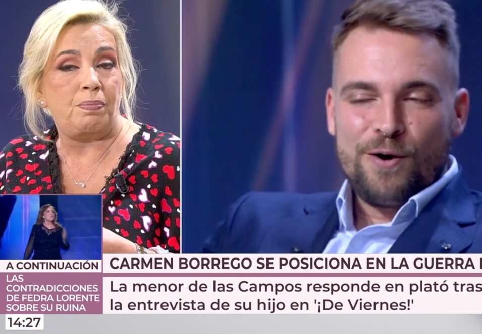 Carmen Borrego en el Plató de 'Vamos a ver' | Foto: Telecinco.es