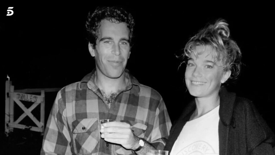 Ana Obregón y Jeffrey Epstein cuando han jóvenes | Foto: Telecinco.es