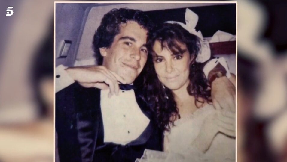 Ana Obregón y Jeffrey Epstein cuando han jóvenes | Foto: Telecinco.es