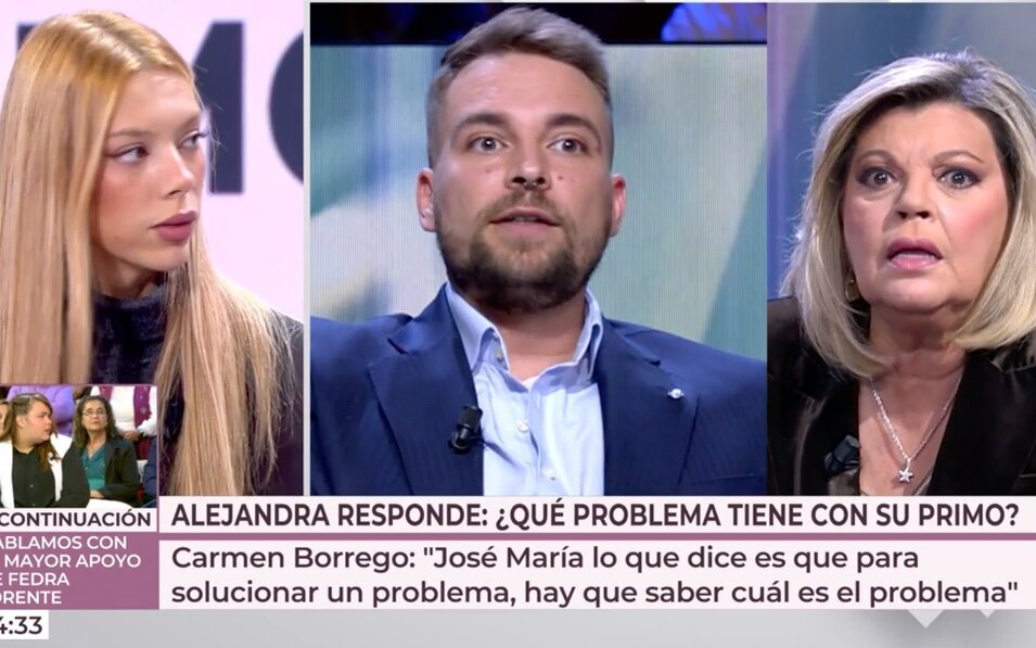 José María Almoguera y Terelu Campos en '¡De viernes!' | Foto: Telecinco.es
