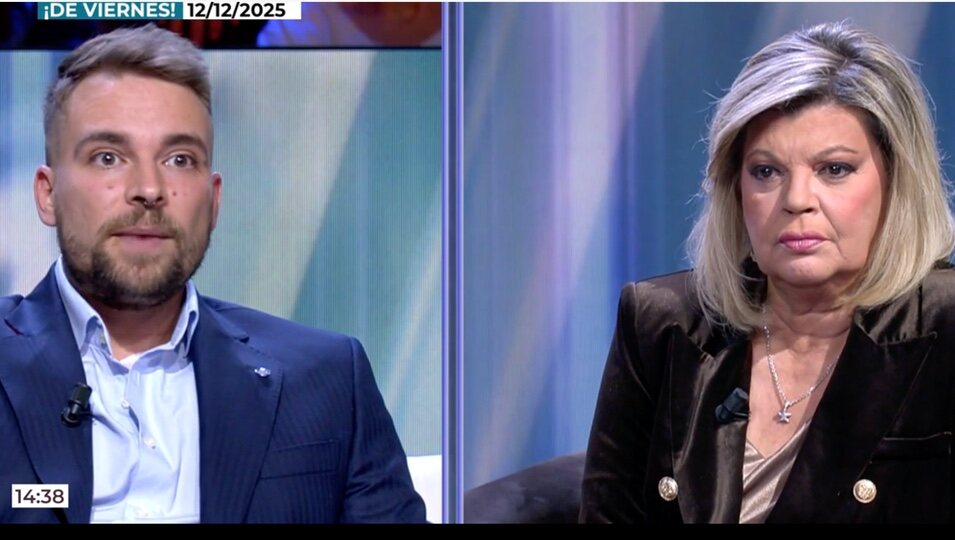 José María Almoguera y Terelu Campos en '¡De viernes!' | Foto: Telecinco.es