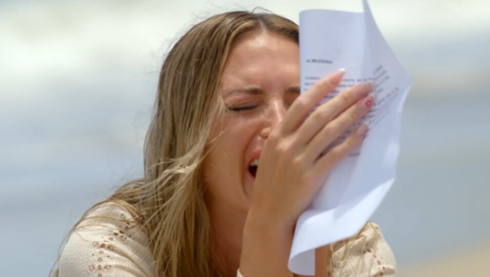 Almudena desconsolada con el castigo | Foto: Telecinco.es