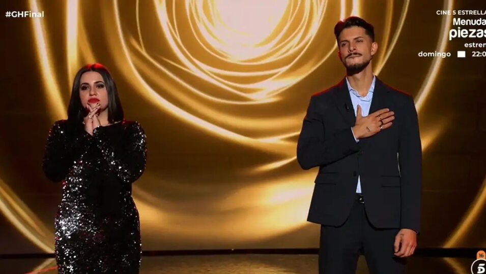 Rocío y Cristian como los dos finalistas de 'GH 20' | Foto: Telecinco.es