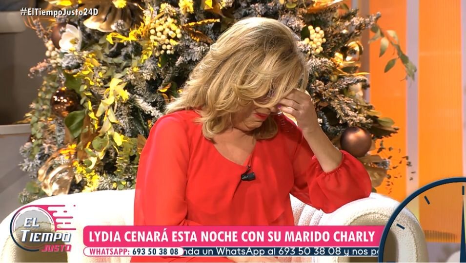 Lydia Lozano se rompe al hablar de su trágico año | Fotografía: Telecinco