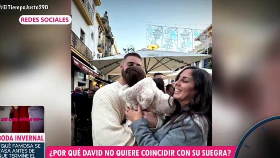 David y Anabel Pantoja con su hija | Foto: Telecino.es