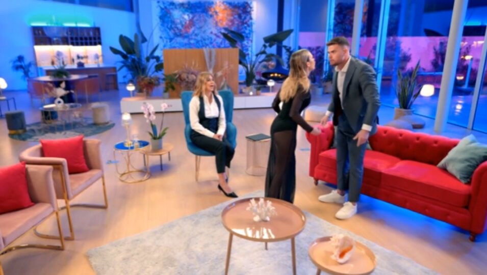 Almudena y Darío discuten cara a cara | Foto: Telecinco.es