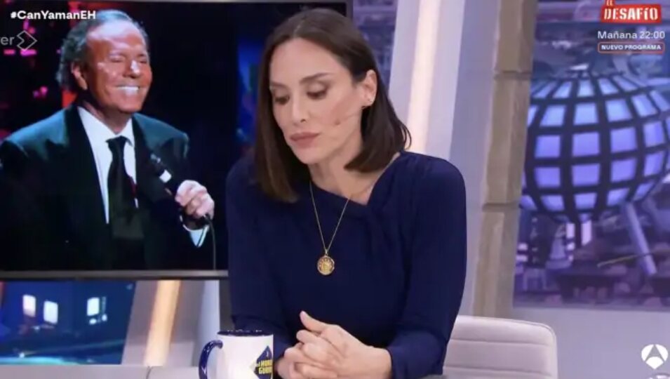 Tamara Falcó en El Hormiguero hablando sobre el caso de Julio Iglesias | Foto: Antena3. com