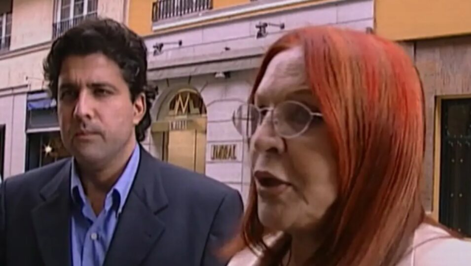 Tony Hernández junto a Sara Montiel | Fotografía: RRSS