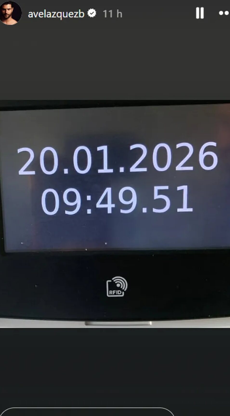 Fecha y hora del nacimiento de la hija de Antonio Velázquez | Foto: Instagram