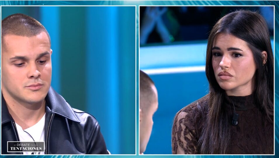 Helena y Rodri en el debate final | Fotografía: Telecinco