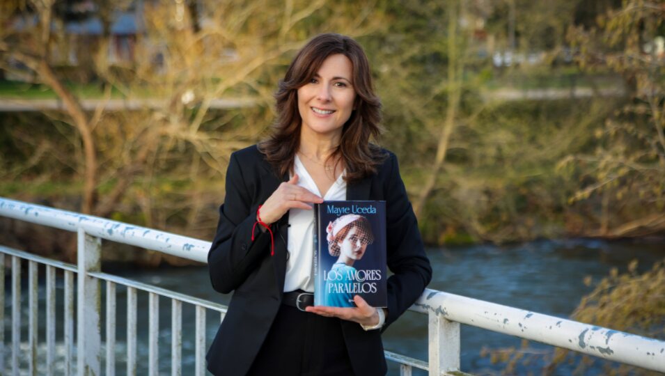 Foto promocional de la nueva novela de Mayte Uceda 'Los amores paralelos' | Foto: Promoción Mayte Uceda