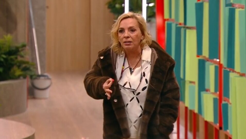 Carmen Borrego reacciona a su salvación | Fotografía: Telecinco