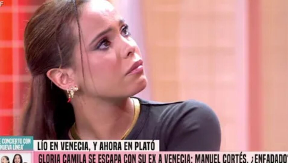 Gloria Camila llorando ante la presión | Foto: Telecinco.es